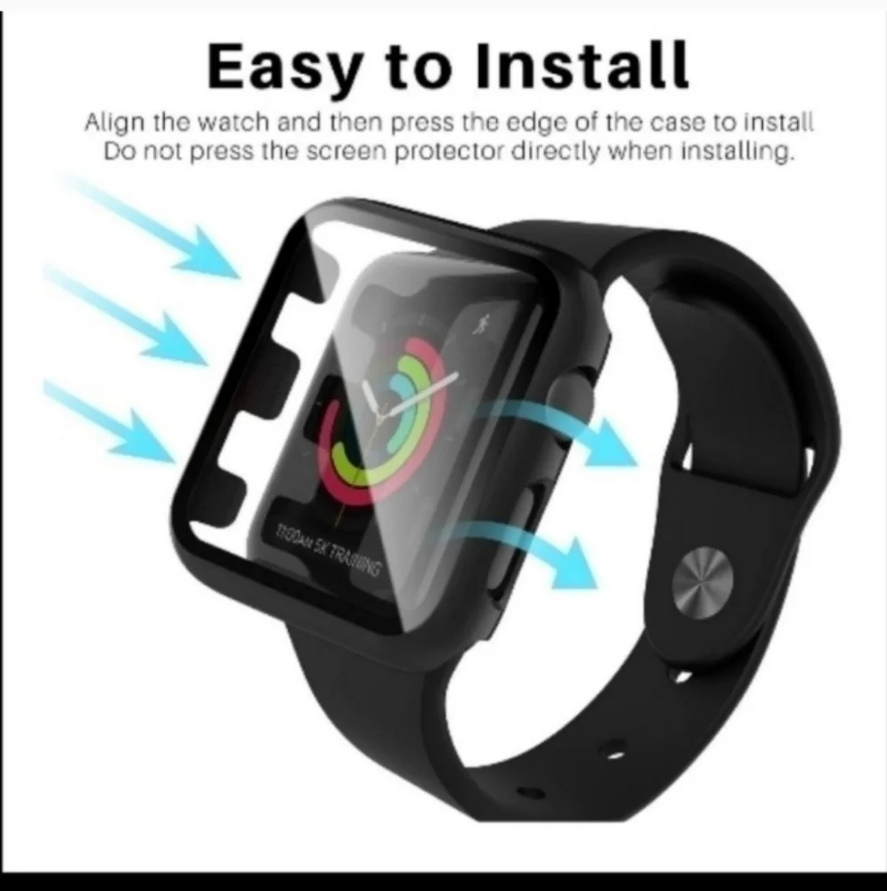 Apple iWatch Tempered Glass Case 3/2/1 42mm Screen protector